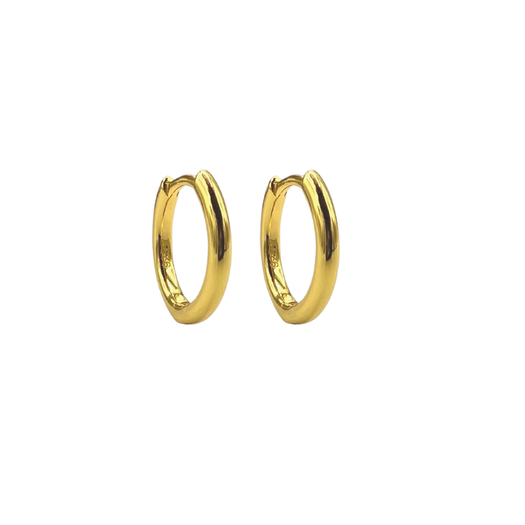 Classic Huggie Hoop Earrings