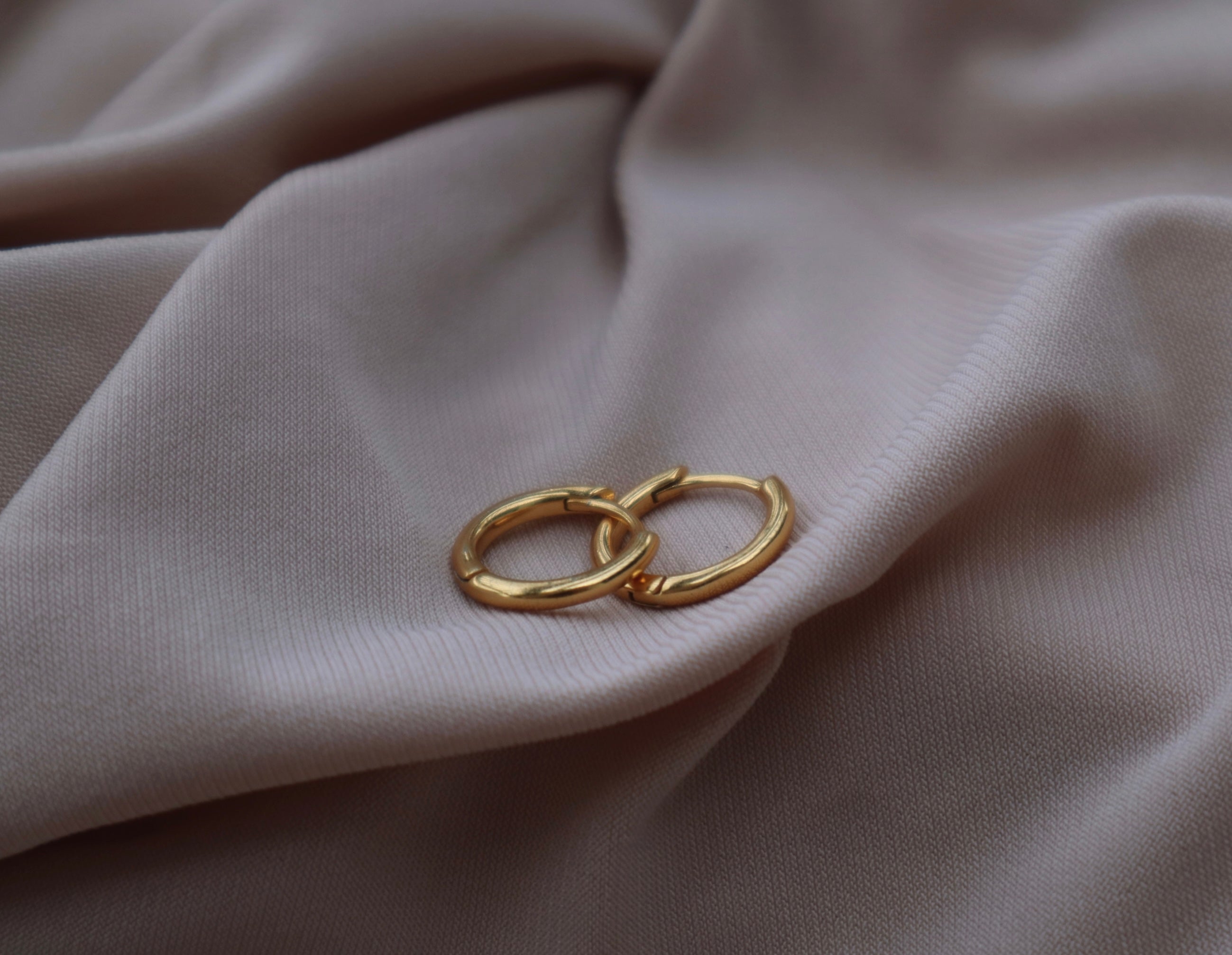 Eternity Hoop Earrings